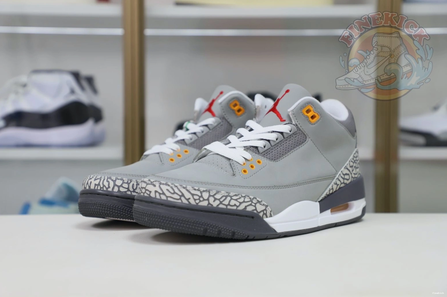 Jordan 3 grey